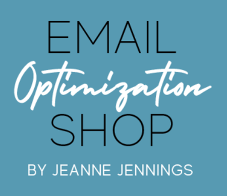 Email Optimization Shop by Jeanne Jennings logo